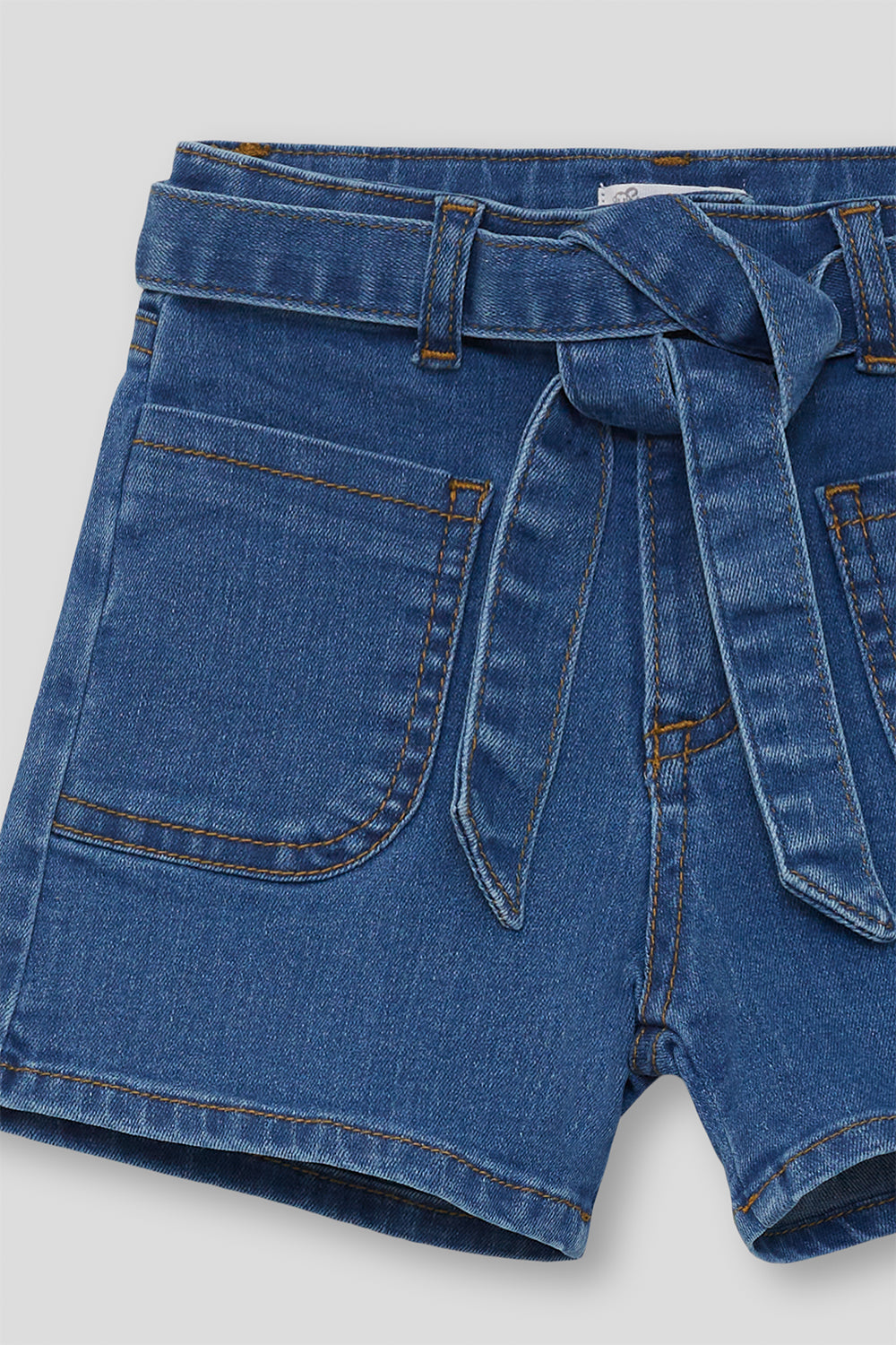 Short vaquero infantil con cinturón Street Monkey 2-16 años