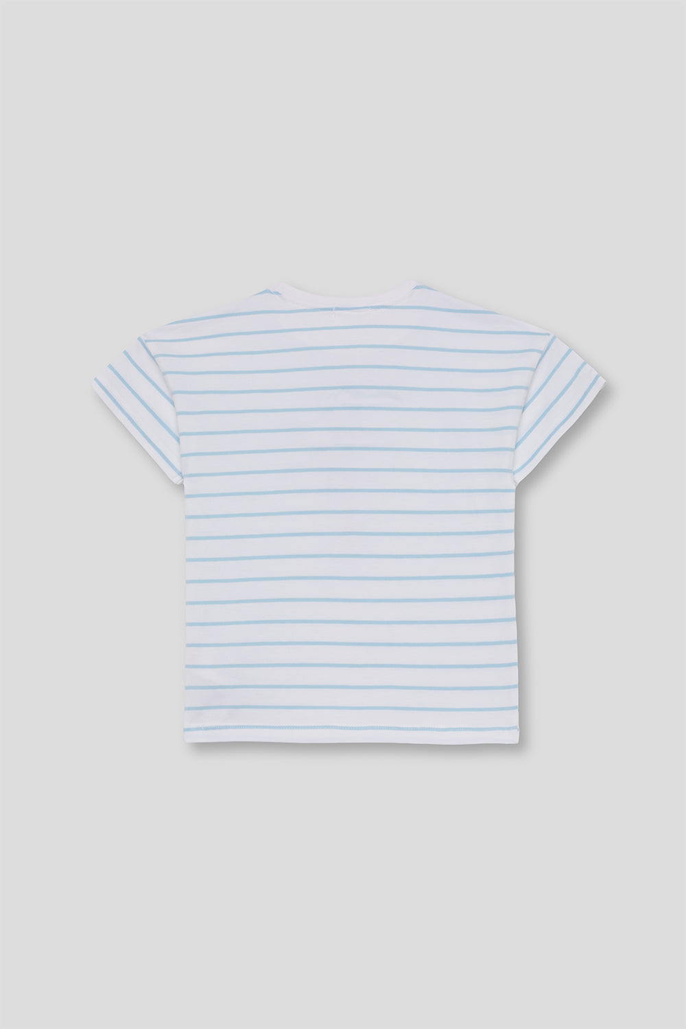 Camiseta infantil de rayas con bordado Street Monkey 2-16 años