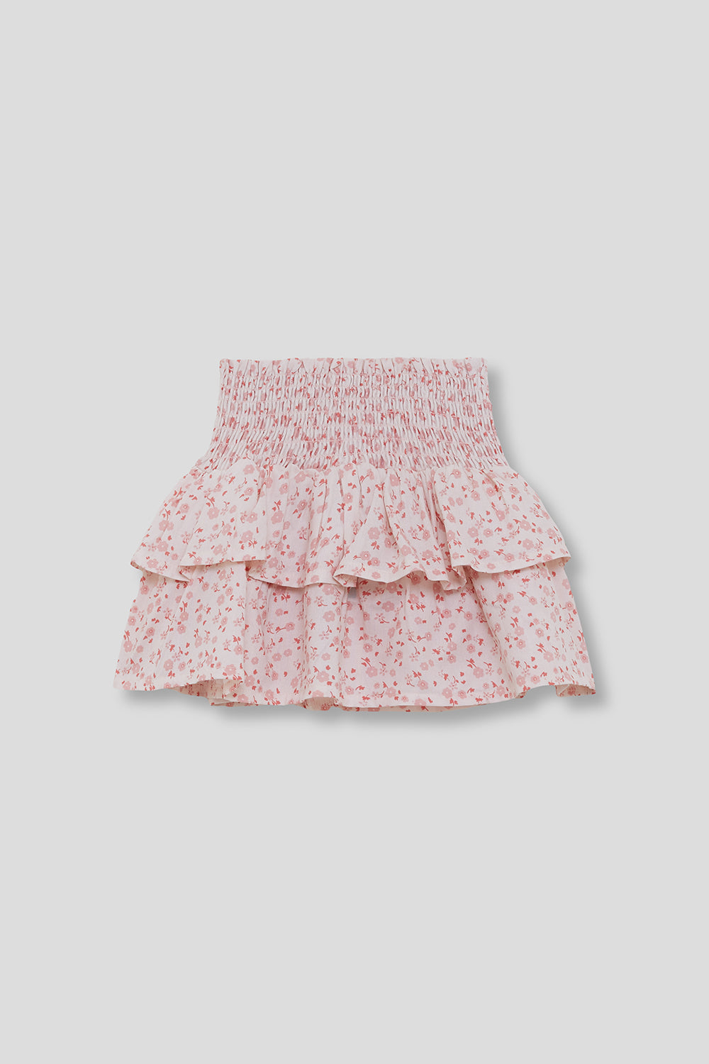 Falda estampada rosa con volante para niña Street Mockey  2-16 años