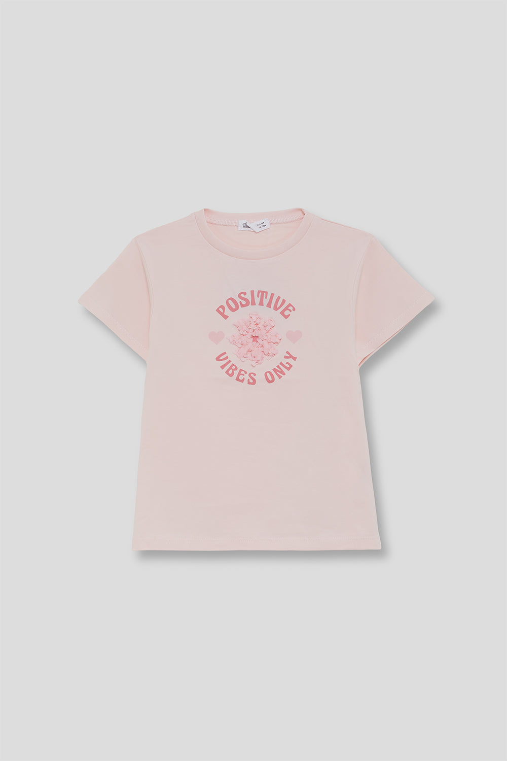 Camiseta rosa de algodón para niña Street Mockey 2-16 años