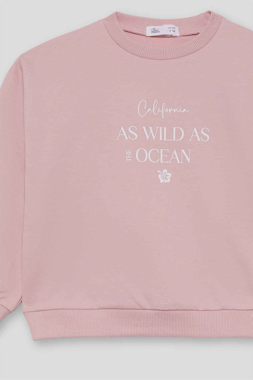 Sudadera rosa para niña Street Mockey 2-16 años