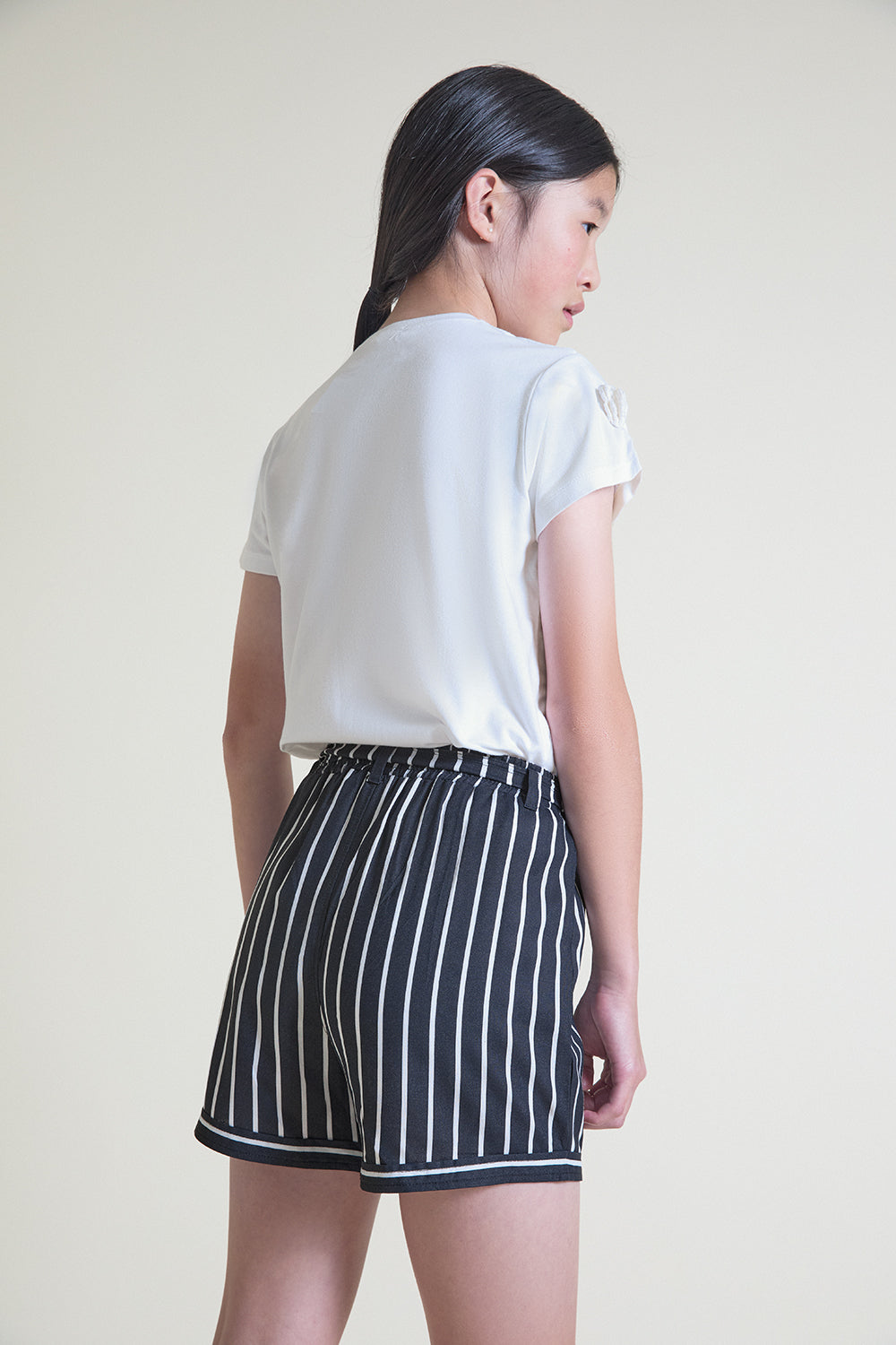 Short de rayas para niña Street Mockey 2-16 años