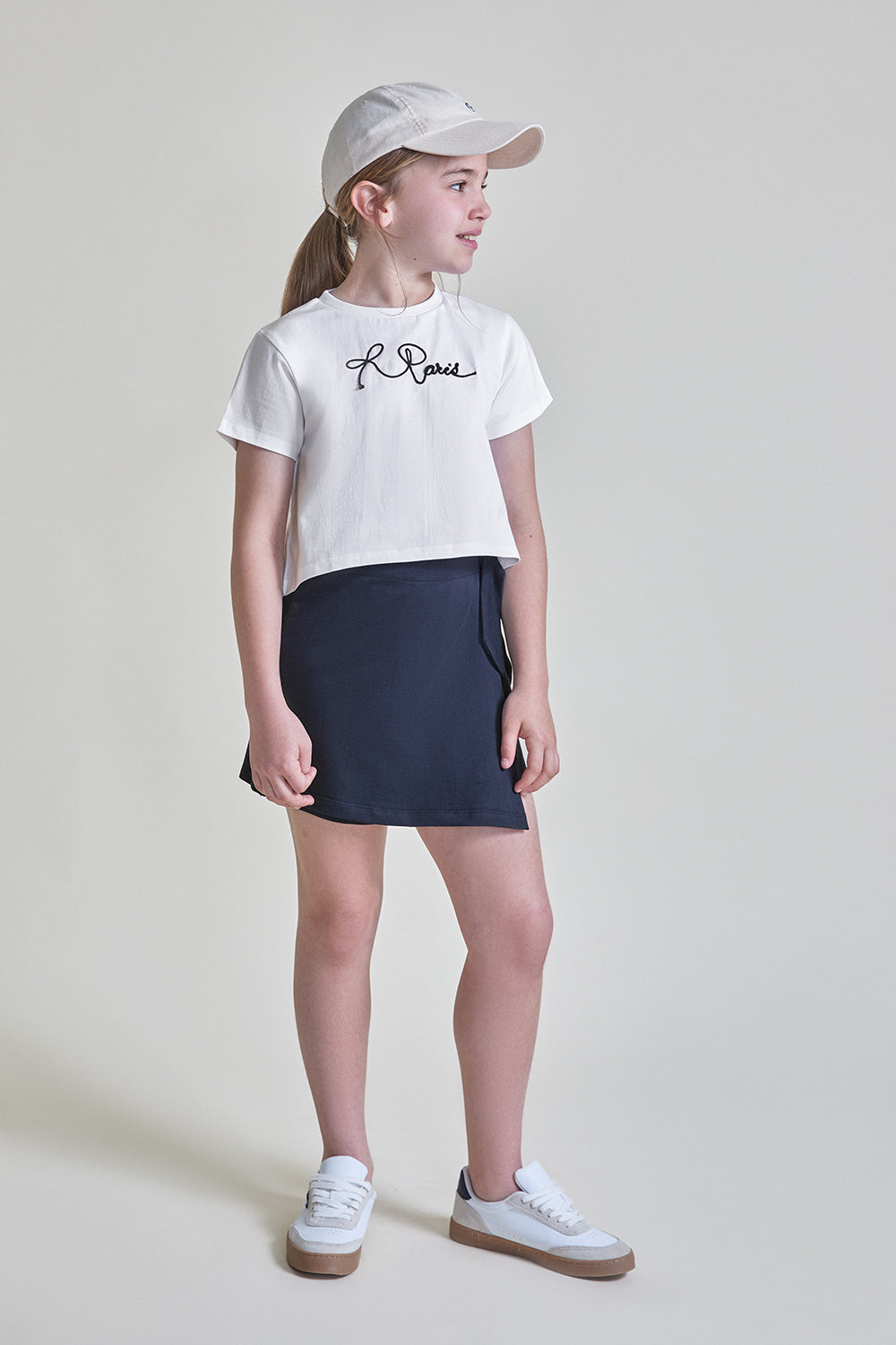 Conjunto de niña camiseta y falda pantalón Street Monkey 2-16 años