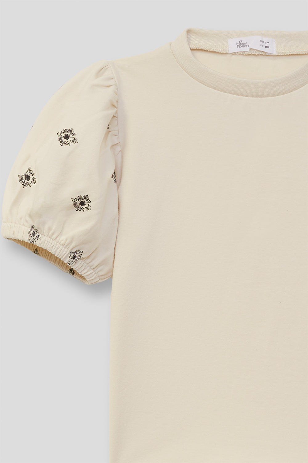 Camiseta de niña con mangas abullonadas Street Mockey 2-16 años