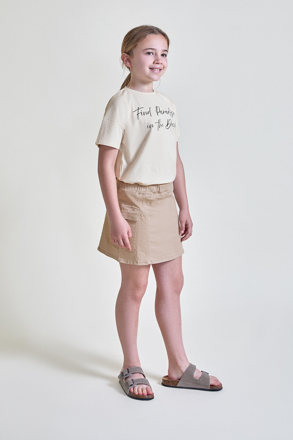 Falda de niña tipo cargo Street Monkey 2-16 años