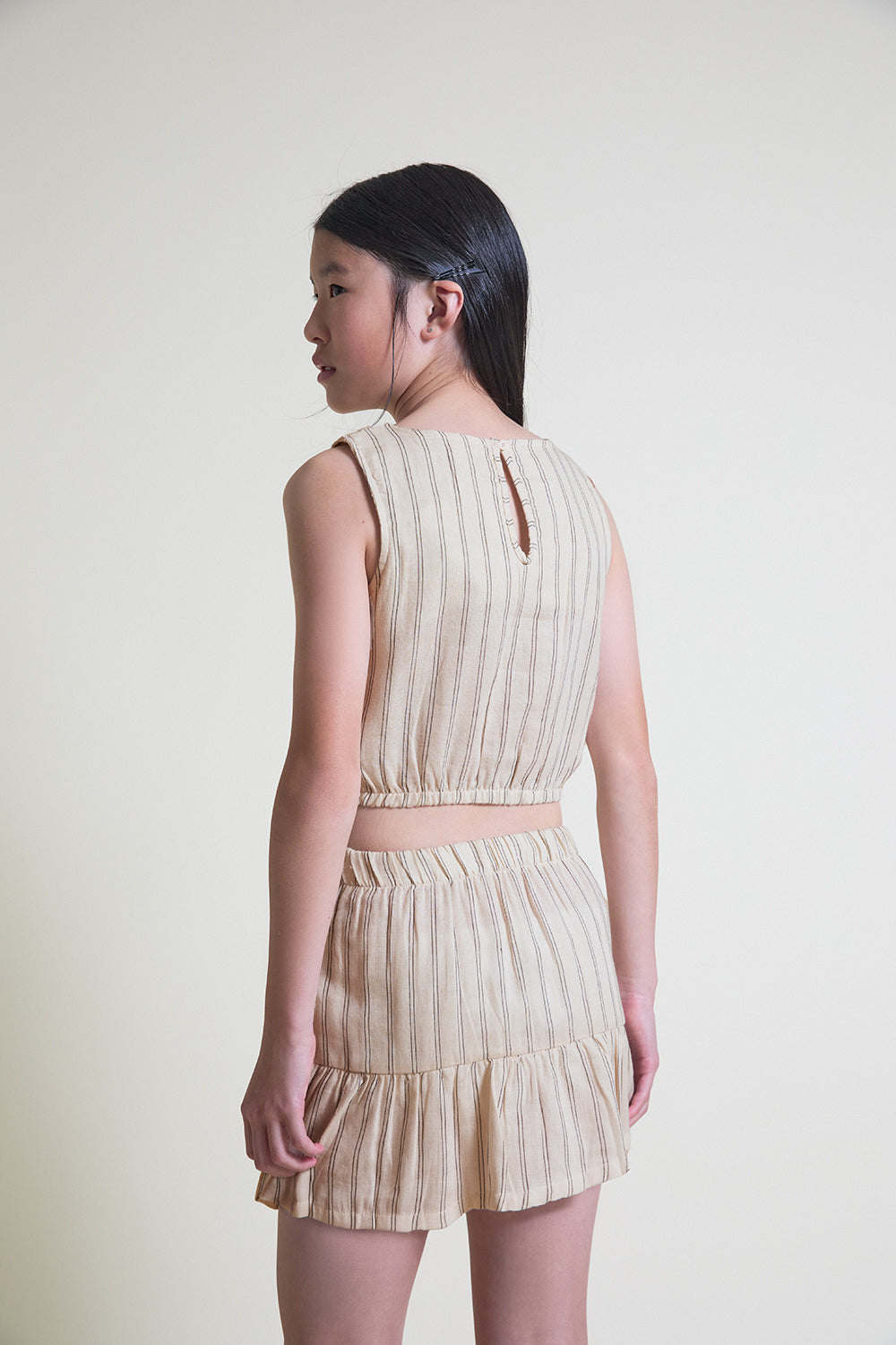 Falda de niña de rayas Street Mockey 2-16 años