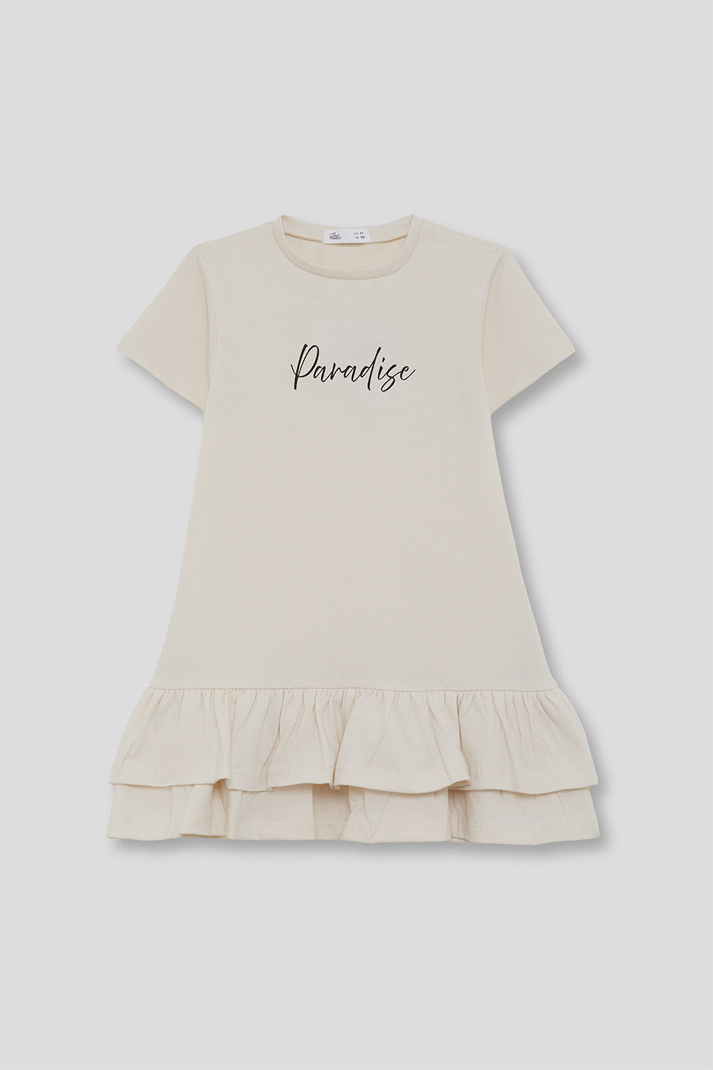 Vestido de algodón para niña Street Monkey con volante 2-16 años