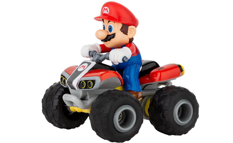 Mario Kart™ Mario Quad 1:40 RC 2,4GHz – Vehículo Radio Control Infantil