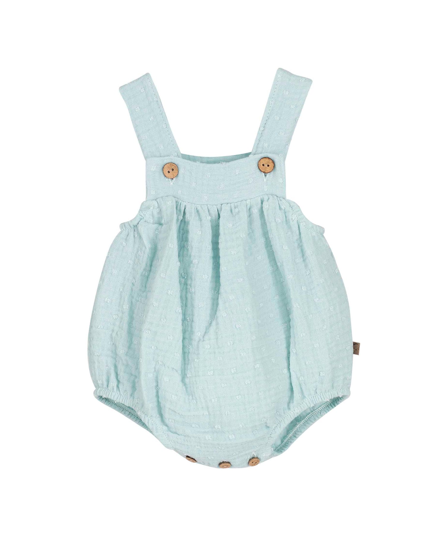 Peto bebé Atari Calamaro | Blanco, arena, coral y mint – 1 a 36 meses