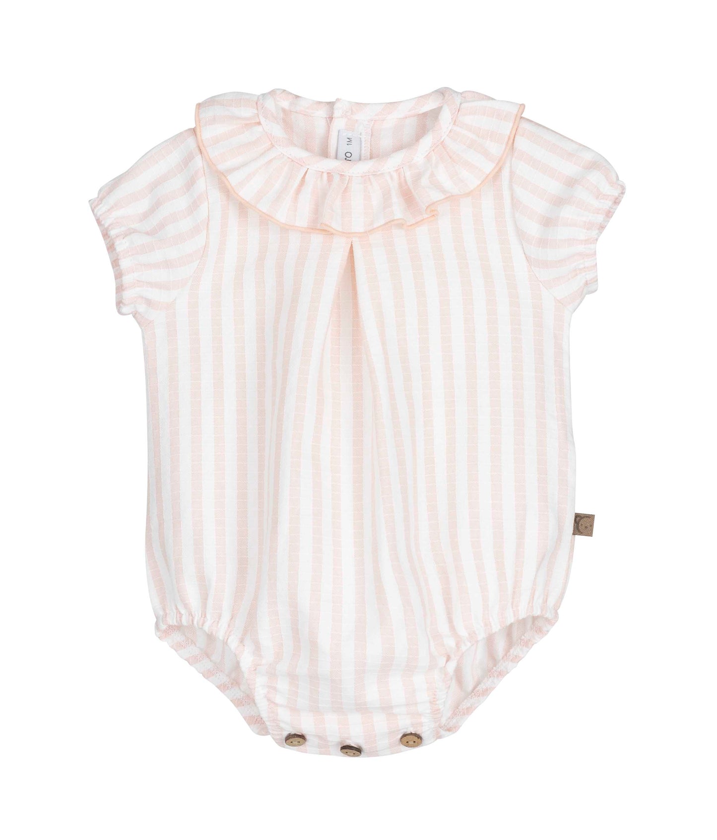 Pelele bombacho bebé Familia Bundi Calamaro rosa y mint | Tallas 1-36 meses