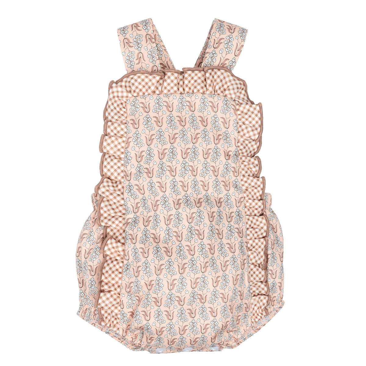 🌸 Peto estampado floral con volantes – Familia Meis