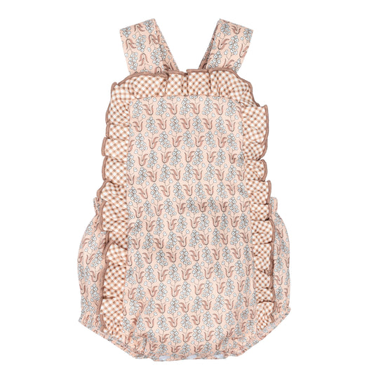 🌸 Peto estampado floral con volantes – Familia Meis