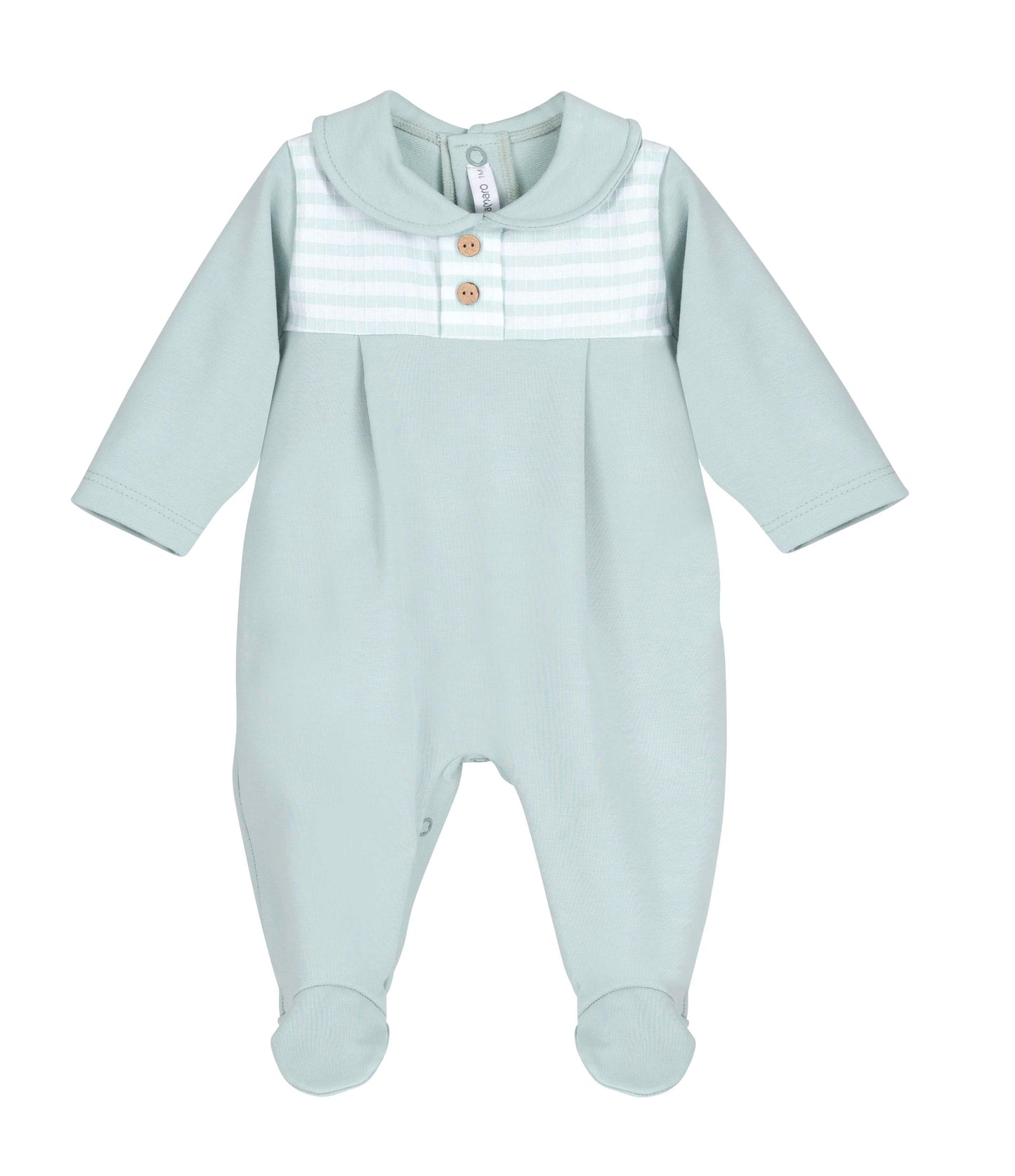 Pelele bebé mint Familia Bundi Calamaro | 0 a 6 meses