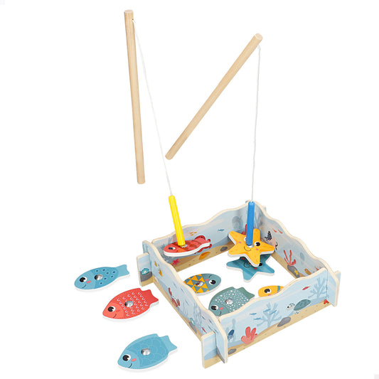 Juego de Pesca de Madera Infantil (+18M)-Woomax Zookabee –