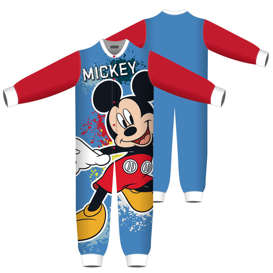 PIJAMA MICKEY MOUSE MONO CREMALLERA T2-4-6 pijama infantil