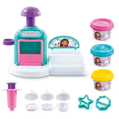 Set de Modelado Gabby’s Dollhouse Cakey Cat – Cocina de Plastilina para Niños