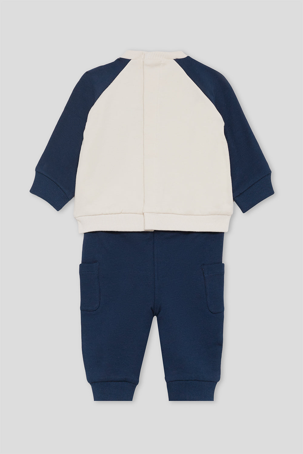 Conjunto Bebé Niño Koala Azul Marino y Crudo | Street Monkey | 362032