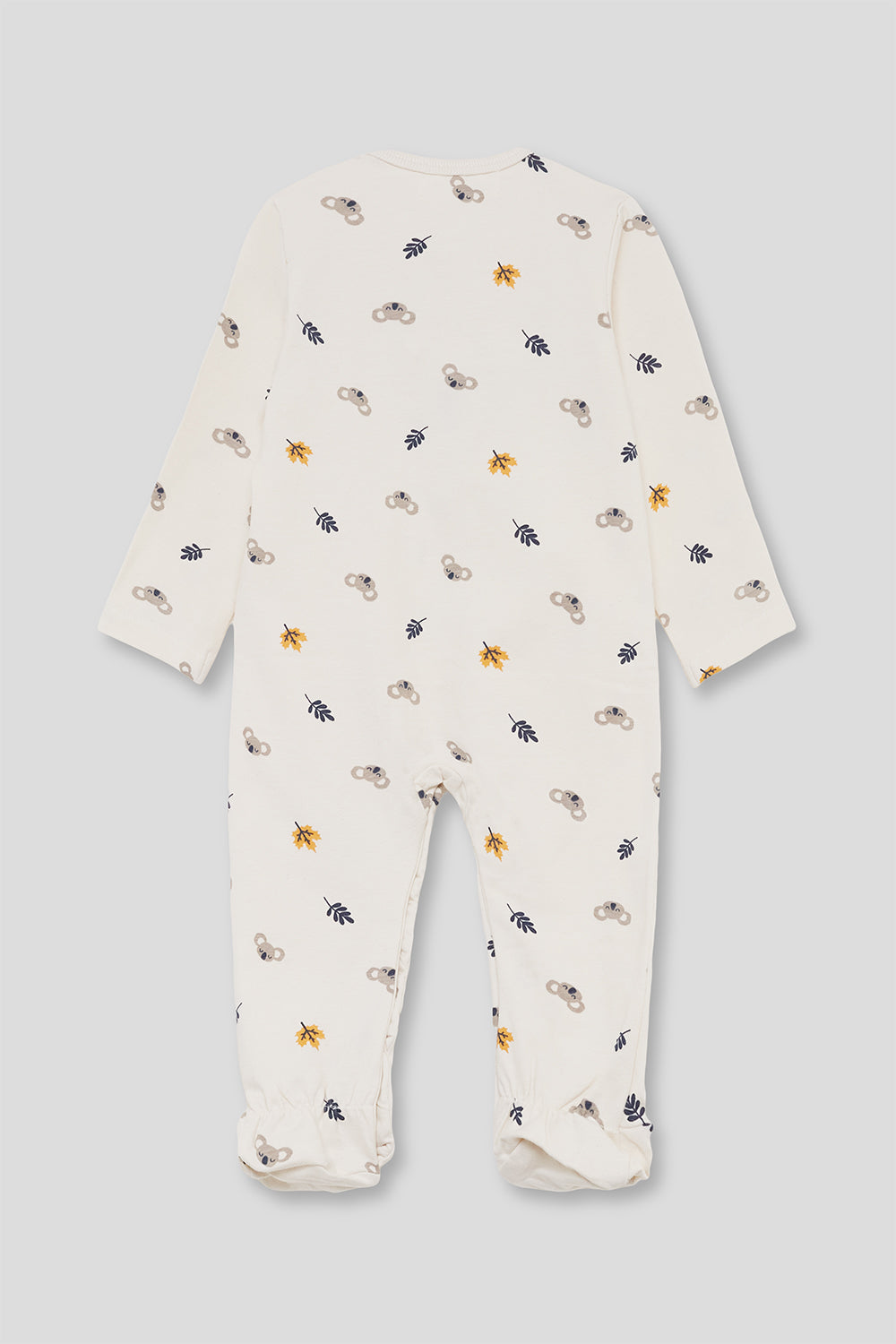 Pijama Bebé Unisex Koalas Crudo con Patucos | Street Monkey | 362039