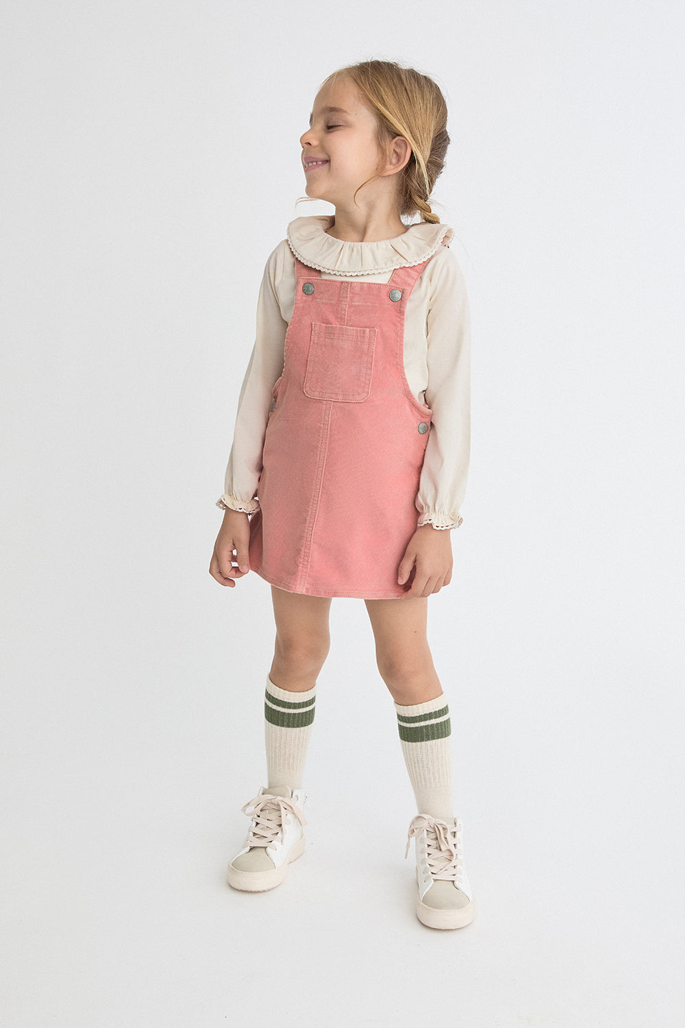 Peto rosa de micro pana – Street Monkey