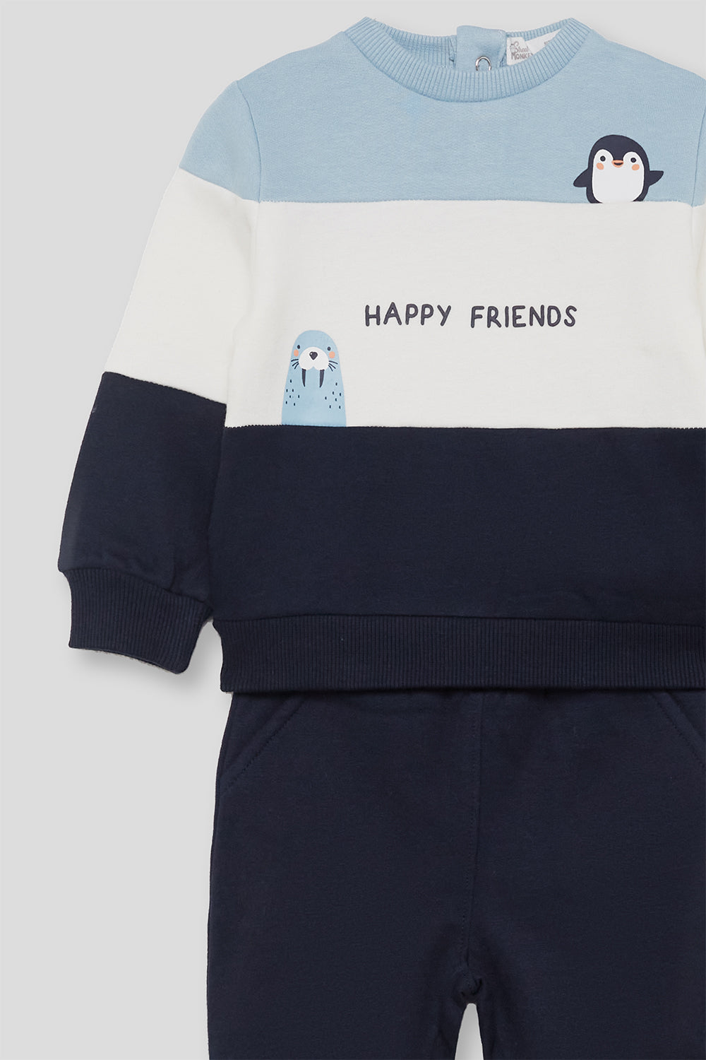 🐧 Conjunto Happy Friends Street Monkey