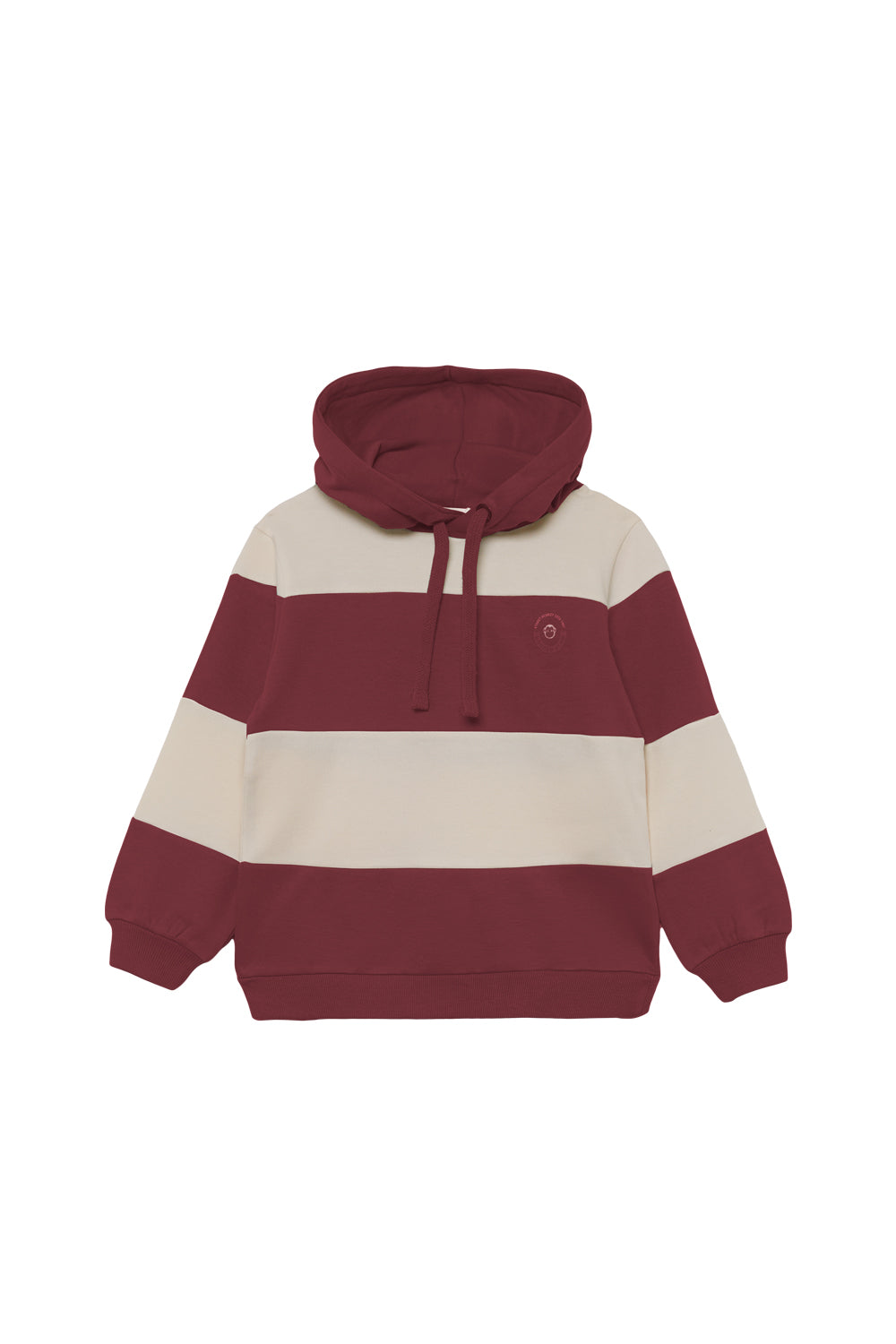 🍷 Sudadera con capucha borgoña Street Monkey