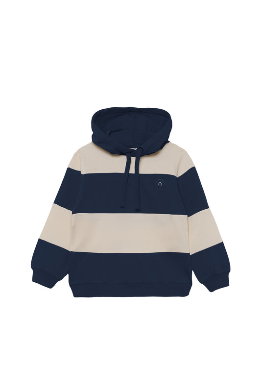 💙 Sudadera con capucha azul marino Street Monkey