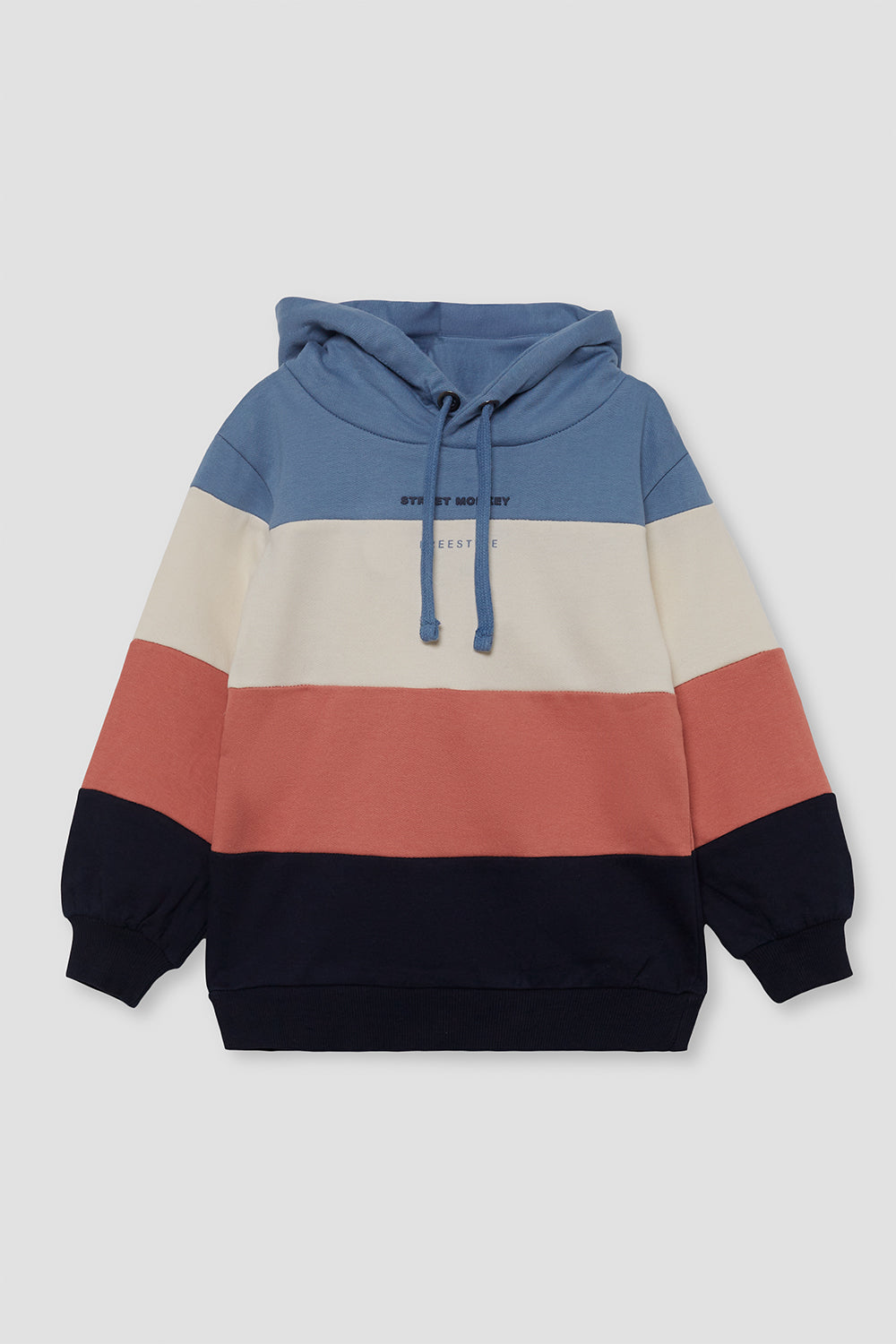🧢 Sudadera con capucha multicolor Street Monkey