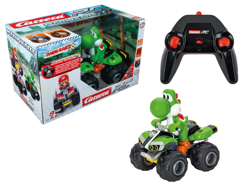 Mario Kart RC 2.4 GHz – Yoshi Quad a Escala 1:20 🎮💚