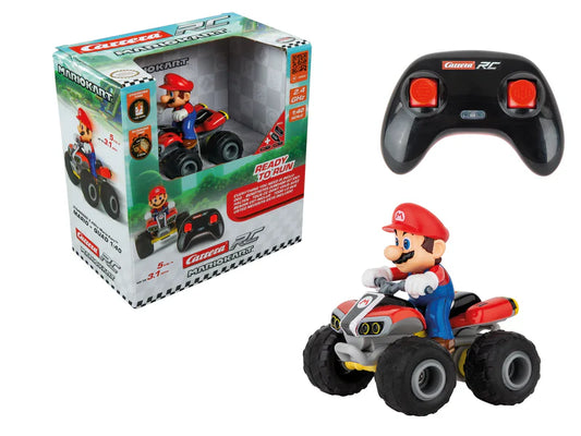Mario Kart™ Mario Quad 1:40 RC 2,4GHz – Vehículo Radio Control Infantil