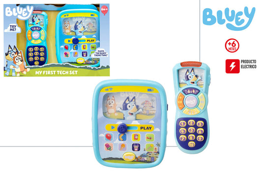Bluey – Mi Primer Set Tecnológico Interactivo (+6 Meses)