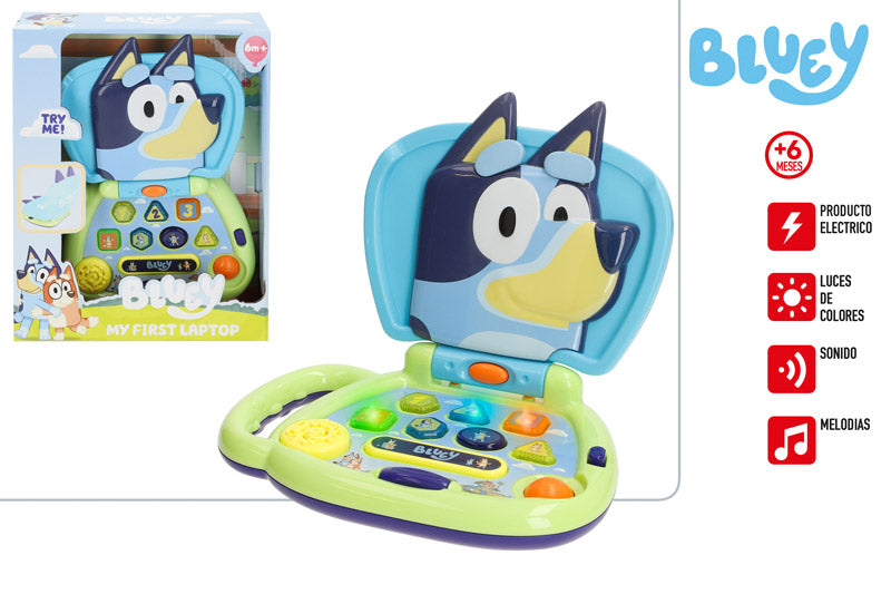 Bluey – Mi Primer Ordenador Interactivo (+18 Meses)
