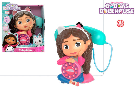 Gabby’s Dollhouse – Teléfono Infantil con Melodías (+18 Meses)