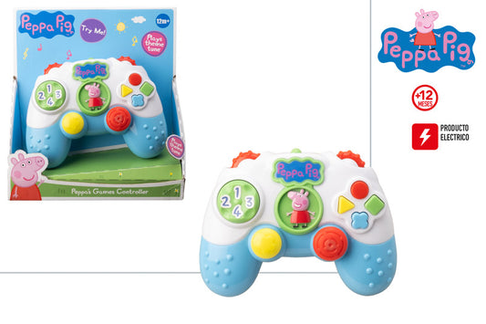 Peppa Pig – Mi Primer Mando de Juegos Interactivo (+12 Meses)