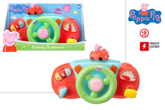 Peppa Pig – Volante Interactivo de Actividades (+6 Meses)