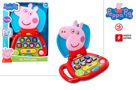 Peppa Pig – Mi Primer Ordenador Interactivo (+18 Meses)