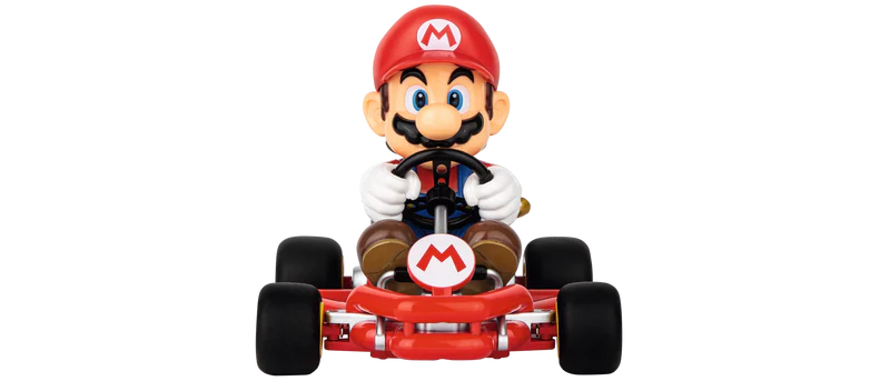 Mario Kart™ Pipe Kart Mario 2,4GHz RC – Coche Radiocontrol 21 cm | Carrera