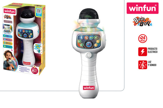Micrófono Wireless Karaoke Infantil (+24 Meses)-Winfun