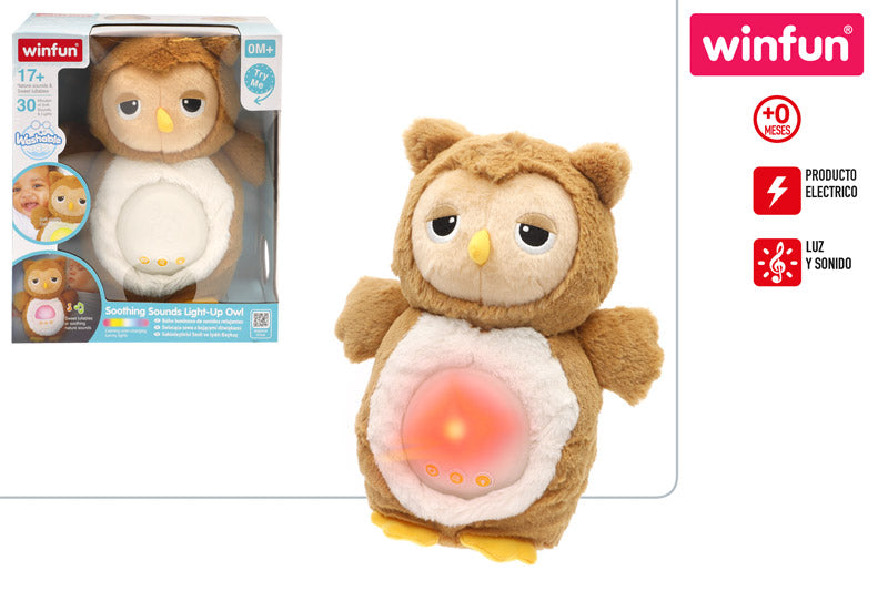 Proyector Musical Búho para Bebé con Luces y Sonidos (+0 Meses)Winfun