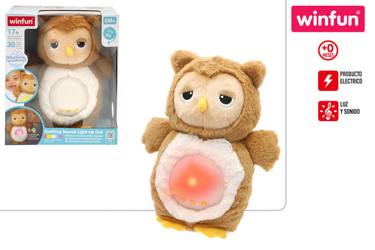 Proyector Musical Búho para Bebé con Luces y Sonidos (+0 Meses)Winfun
