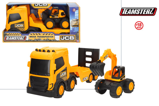 Camión de Construcción con Excavadora JCB (+18 Meses) Teamsterz