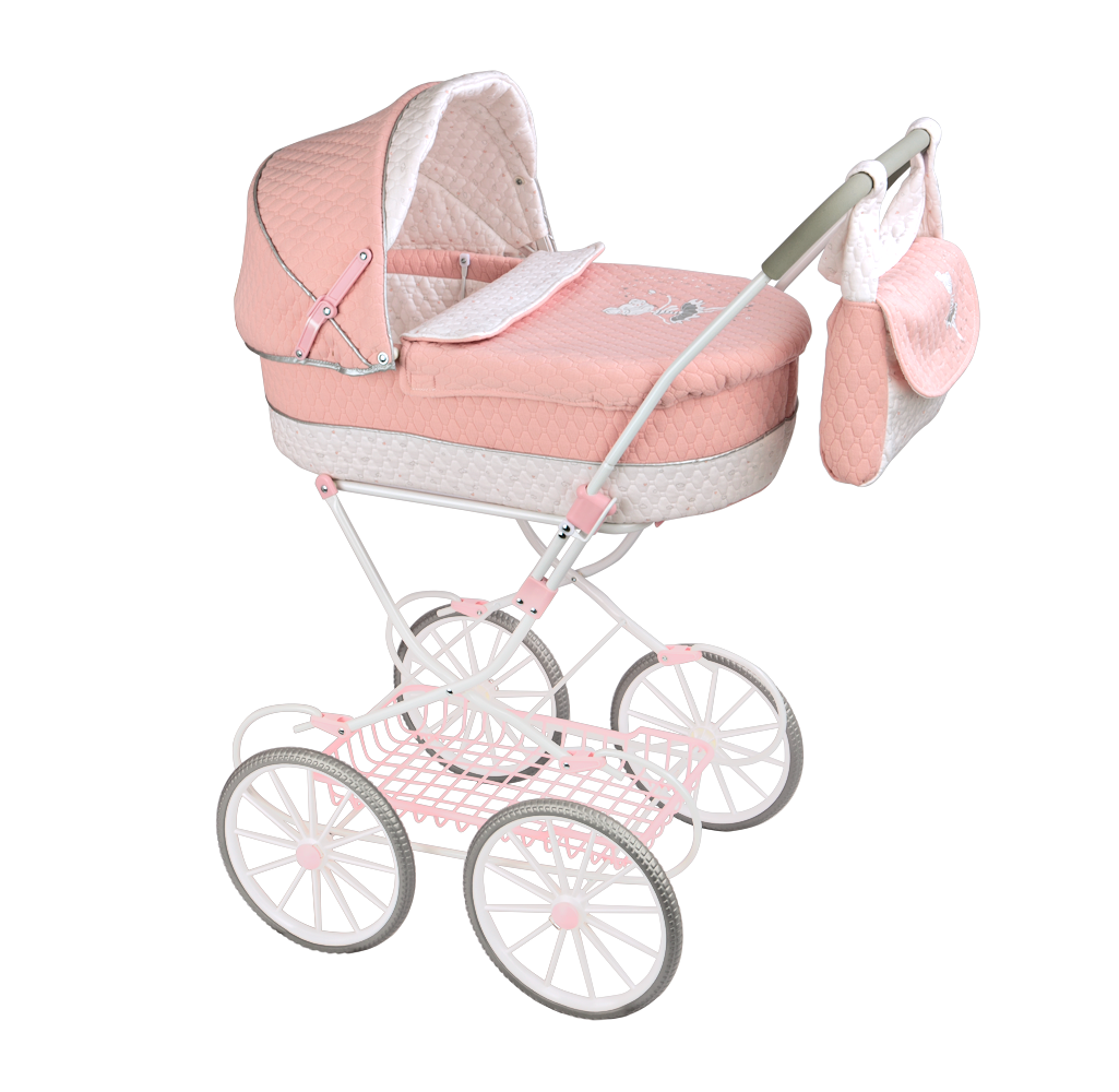 Coche Capota Universe con bolso – Carrito para muñecas hasta 56 cm 🧸✨