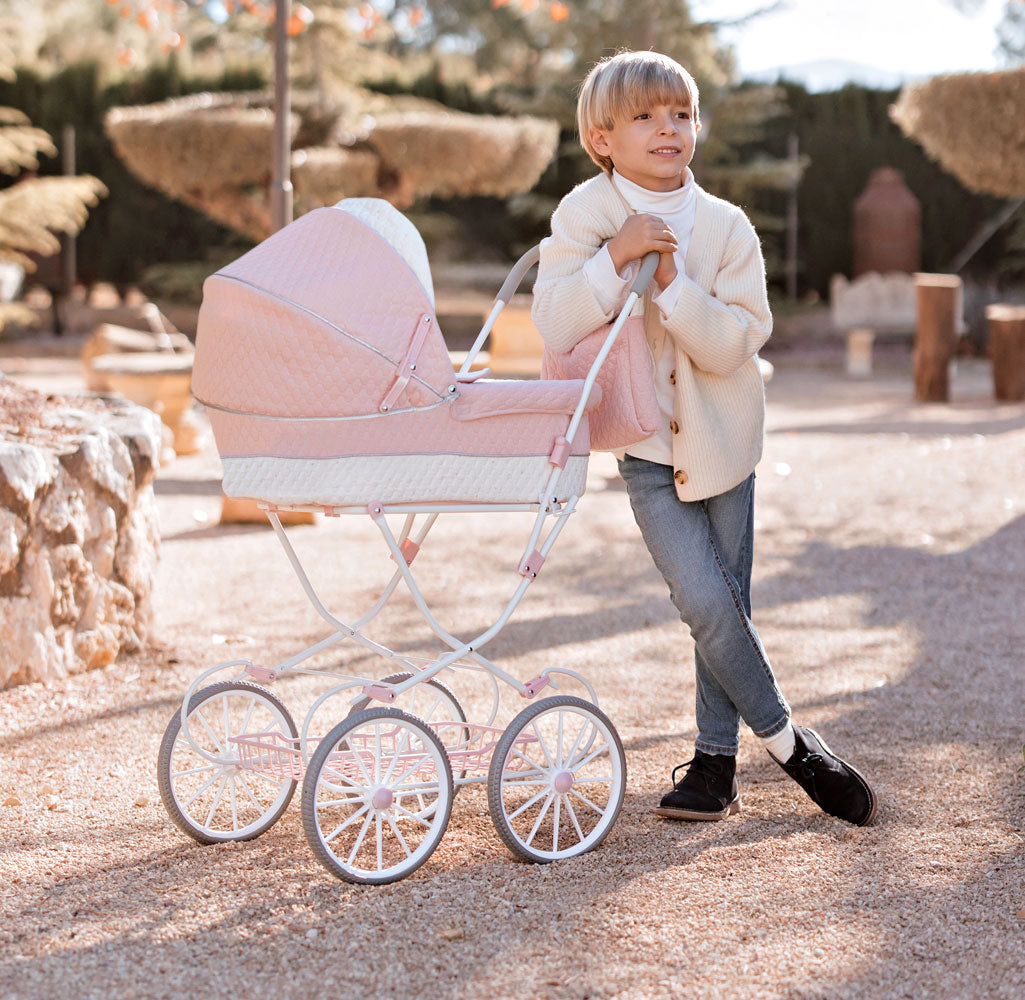Coche Capota Universe con bolso – Carrito para muñecas hasta 56 cm 🧸✨