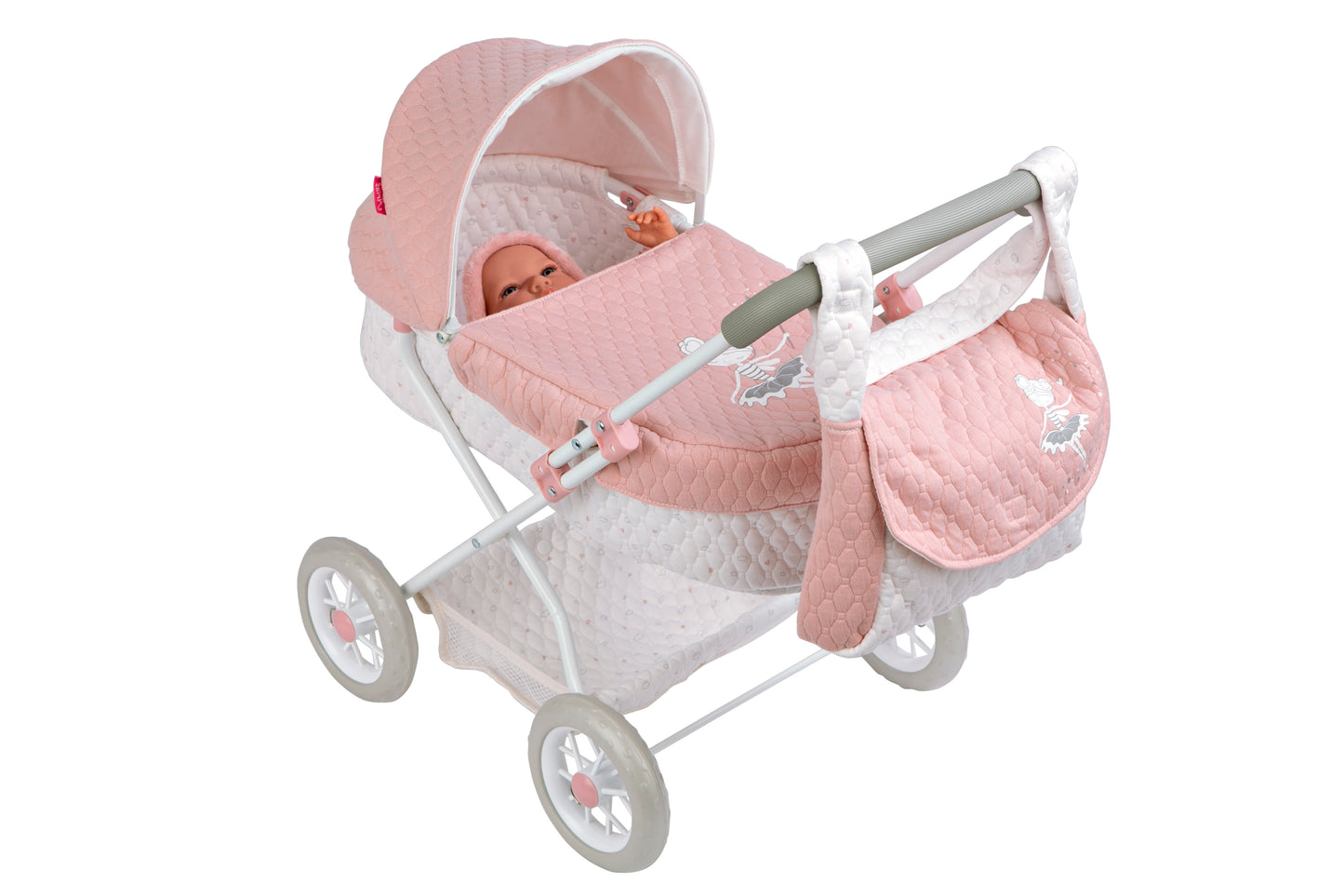 Coche Capota Universe con bolso – Carrito para muñecas Arias