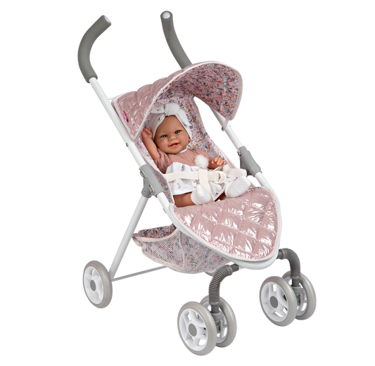 Silla de Paseo Fantasy 🌸 plegable 29x53x60 cm | Muñecas Arias