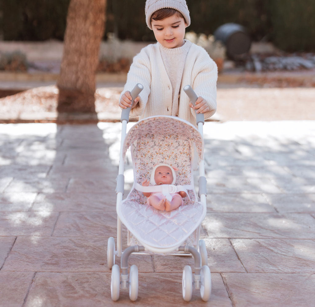 Silla de Paseo Fantasy 🌸 plegable 29x53x60 cm | Muñecas Arias