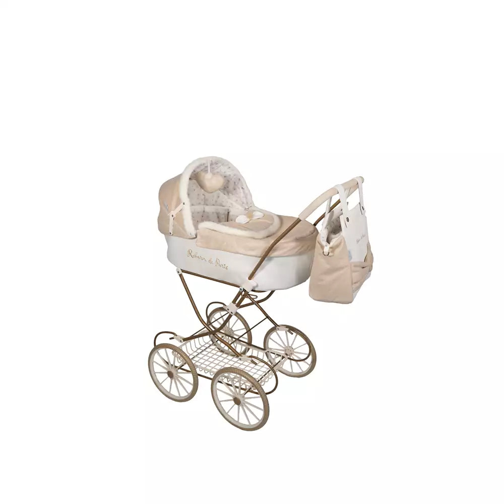 Coche Capota Reborn De Paris para Muñecas 42x72x93 cm | Muñecas Arias