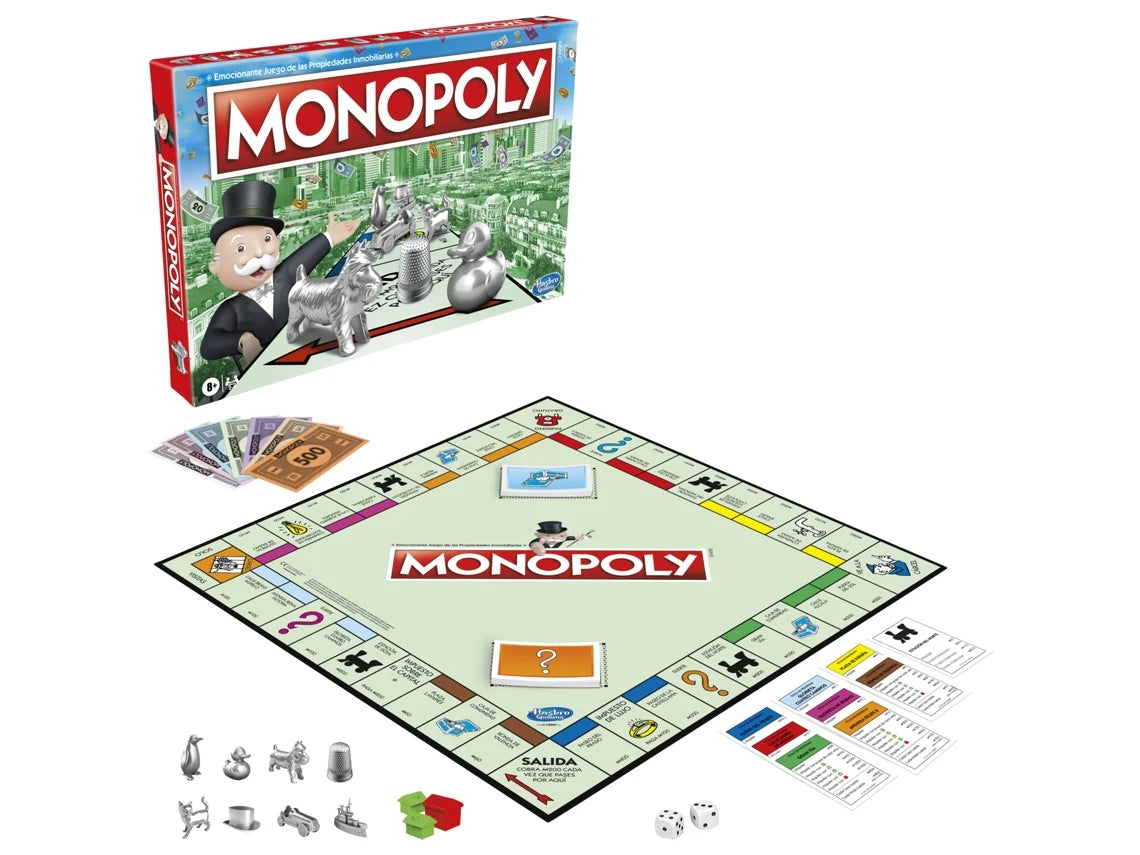 Monopoly Clásico (version Español) - Figura - 8 Años+