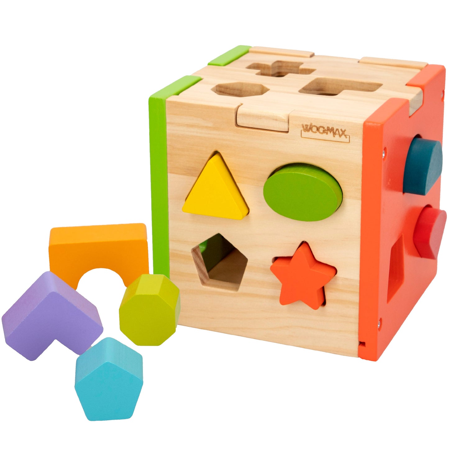 Cubo de Actividades de Madera (+12 Meses)Woomax