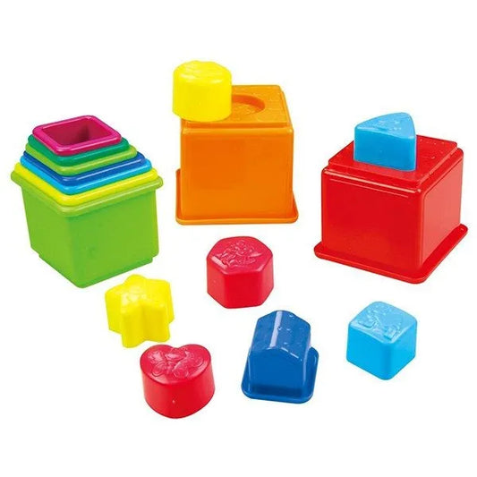 Juego de bloques Play Go con animales y figuras geométricas +12M