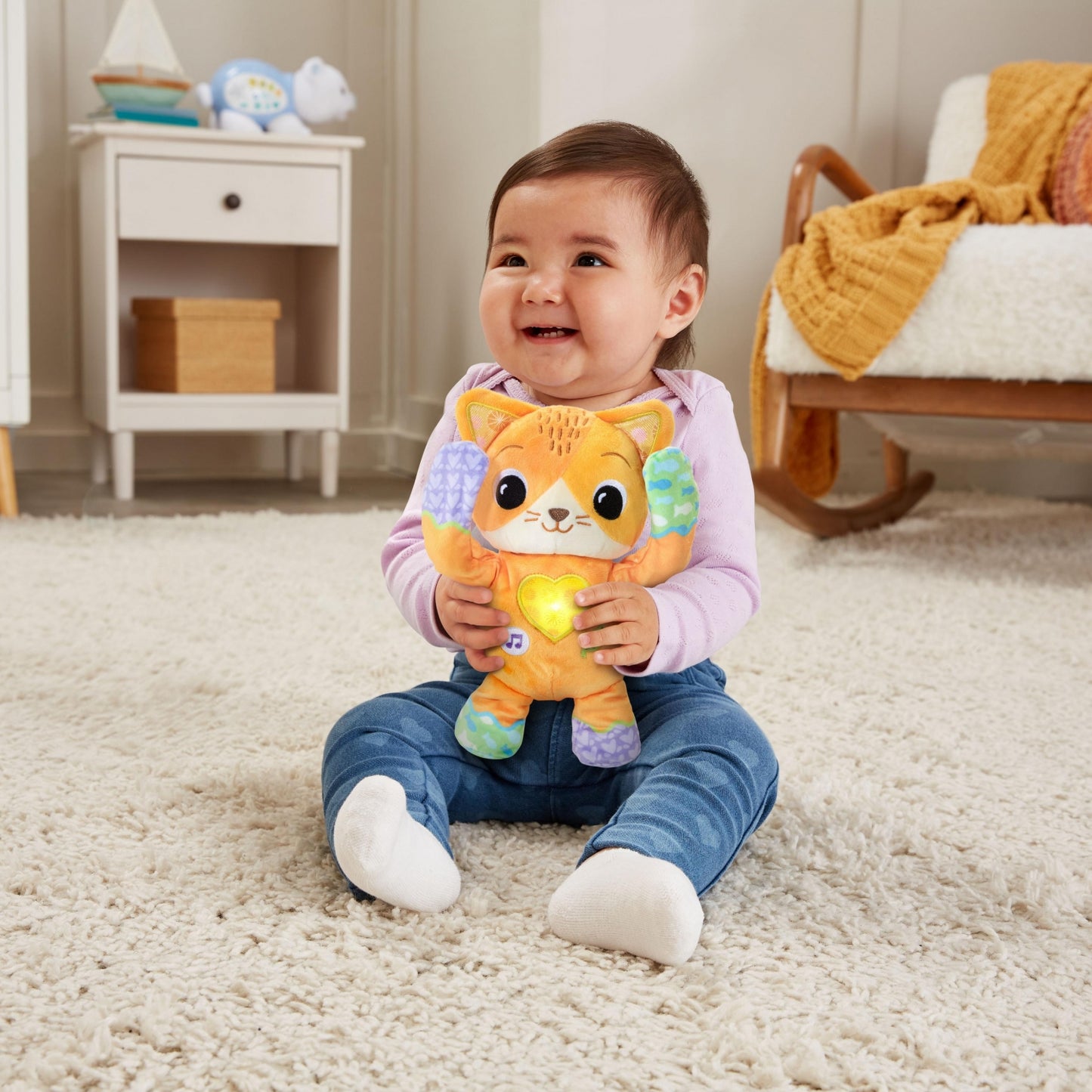 VTech Baby Peluche musical Gatito Tristrás +1 año